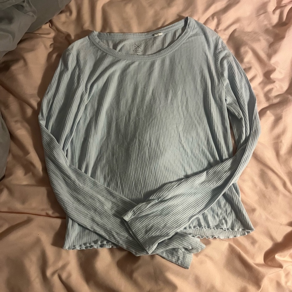 Pacsun light blue shirt